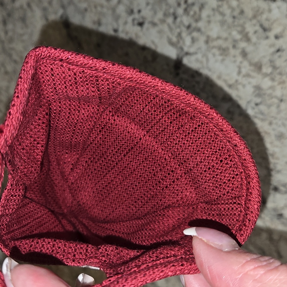Longaberger XS Gatehouse Basket Fabric Liner in Paprika